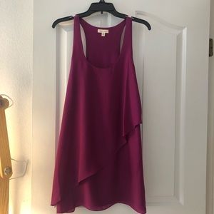 Silence + Noise Hot Pink Flowy Dress
